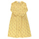 Long shirt dress | Yellow w/ multicolor fishes