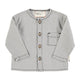 Baby long sleeve shirt | Grey chambray