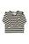 Baby Longsleeve t'shirt | Ecru & black stripes