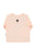 Baby Longsleeve t'shirt | Light pink w/ "music" print
