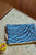 Handbag Small | Zebra print, Blue