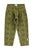 Mom fit trousers | Olive green w/ zebra print