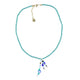 Necklace | Blue glass beads