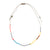 Cord necklace | Multicolor glass beads