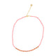 necklace | pink