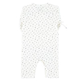 Newborn babygrow | ecru w/ little stars
