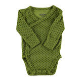 Newborn body | Green w/ little black hearts