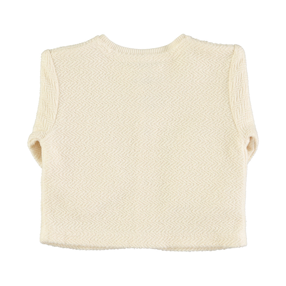 Newborn cardigan | Ecru