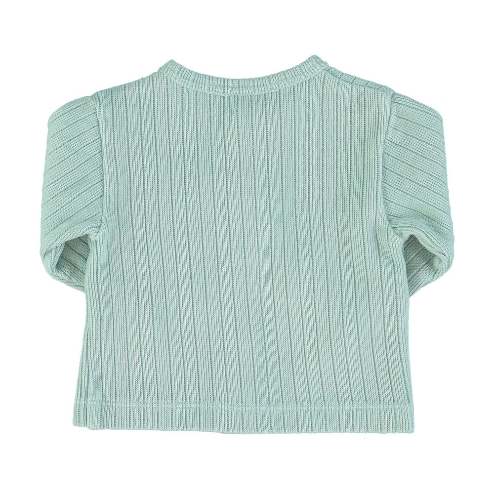 Newborn cardigan | Light green