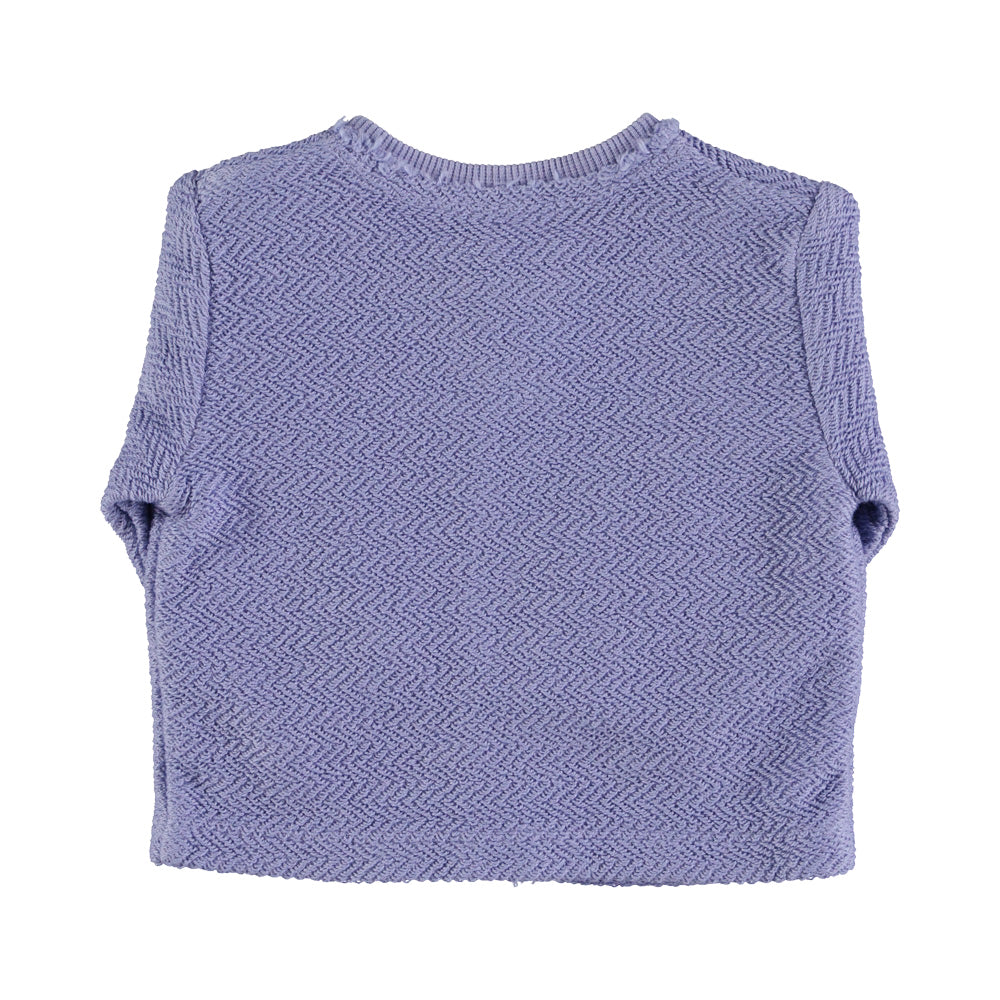 Newborn cardigan | Purple