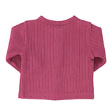 Newborn cardigan | strawberry