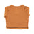 Newborn cardigan crew neck | Camel