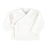 Newborn cardigan crew neck | Ecru