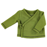 Newborn cardigan crew neck | Green