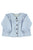 Peter pan collar blouse | Light blue soft denim