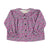 Peter pan collar blouse | Magenta flowers