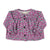 Baby peter pan collar blouse | Magenta flowers