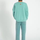 unisex trousers | washed green