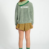 shorts | mustard animal print