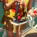 shorts | mustard animal print