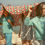 unisex trousers | blue & green checkered
