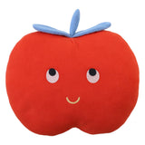 Red Apple Knitted Cushion