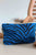 Handbag Medium | Zebra print, Blue