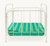 Gommu Big Crib Stripped Green