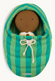 Gommu Green Striped Footmuff