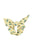 Scrunchie | Yellow checkered w/ flowers