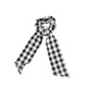 scrunchie | black & white checkered