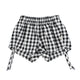 shorts | black & white checkered