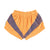 shorts | peach & purple print