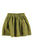 Short skirt | Khaki w/ black flowers