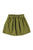 Short skirt | Khaki w/ black flowers