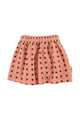 Short skirt | Pink w/ black stars