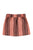 Short skirt | Pink w/ black stripes
