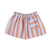 short skirt | orange & purple stripes