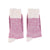 Short socks | Pink & ecru