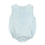 sleeveless baby romper | light blue chambray