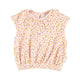 baby sleeveless blouse w/ collar | light pink w/ yellow flowers