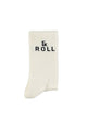 Socks | Ecru w/ "rock & roll"