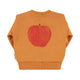 Baby sweatshirt | Camel w/ "jimmy apples farm" print