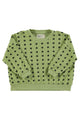 Sweatshirt  | Green w/ black stars