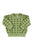 Baby Sweatshirt  | Green w/ black stars
