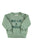 Baby Sweatshirt | Green w/ "rock & roll" print