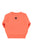 Baby Sweatshirt | Orange w/ "music" print