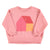 Sweatshirt | Pink w/ multicolor house print