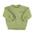 Baby sweatshirt | Sage green w/ "calming storm" print