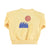 Baby sweatshirt | Yellow w/ "united oceans" print